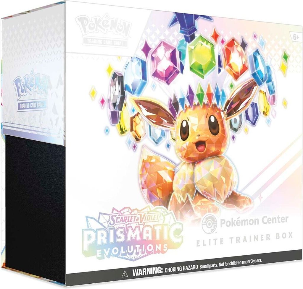 Pokemon Prismatic Evolutions Pokemon Center Elite Trainer Image du produit 