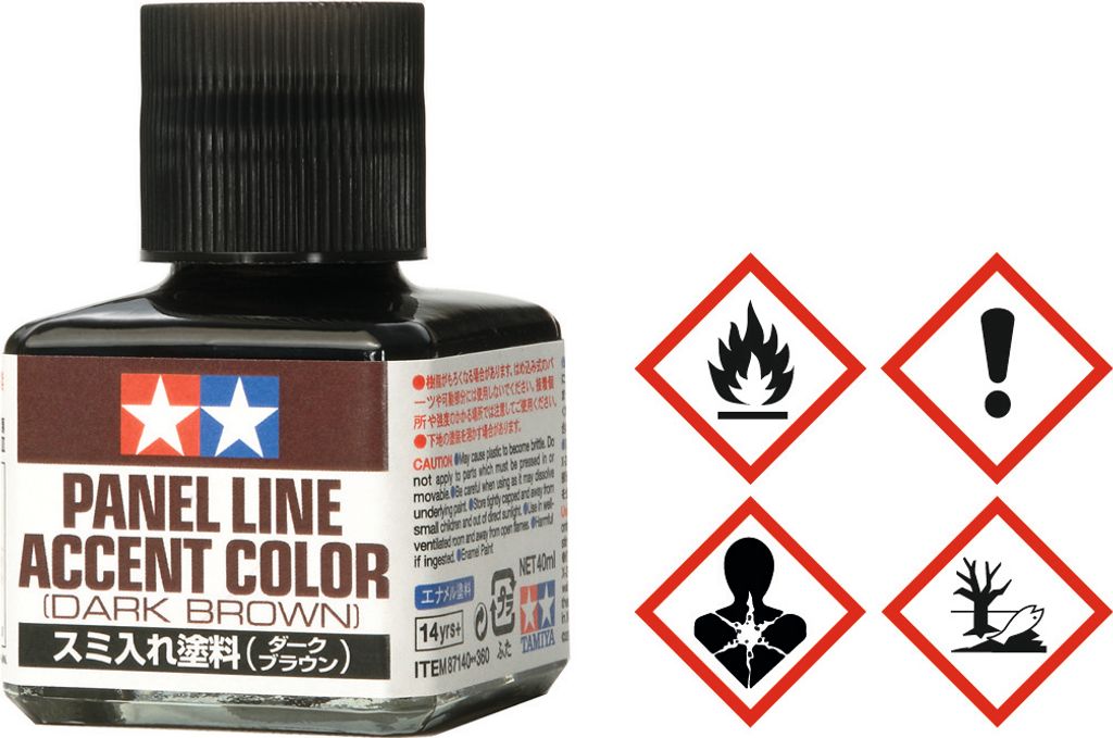 Tamiya Panel Accent Color Dkl. Braun 40ml