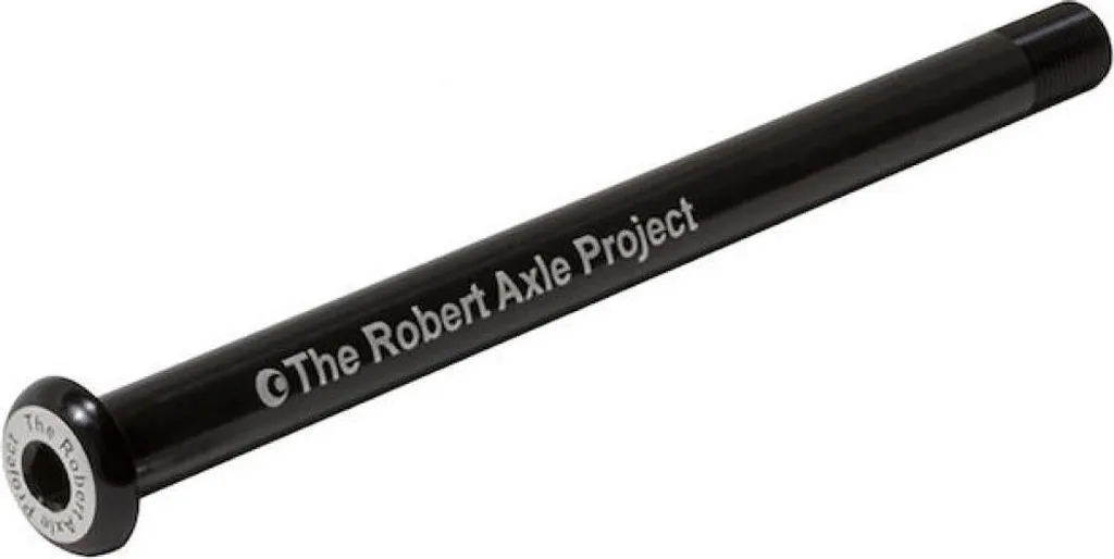 Axe de roue arrière de vélo Lightning Bolt-On - Version légère en Noir