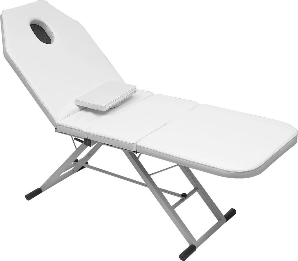 Massageliege - 3-teilig Kosmetikliege - Tragbar - Verstellbar - Klappbar mit Aufbewahrungstasche - Kunstleder - Hochelastischer Schaum - 91×60×26...