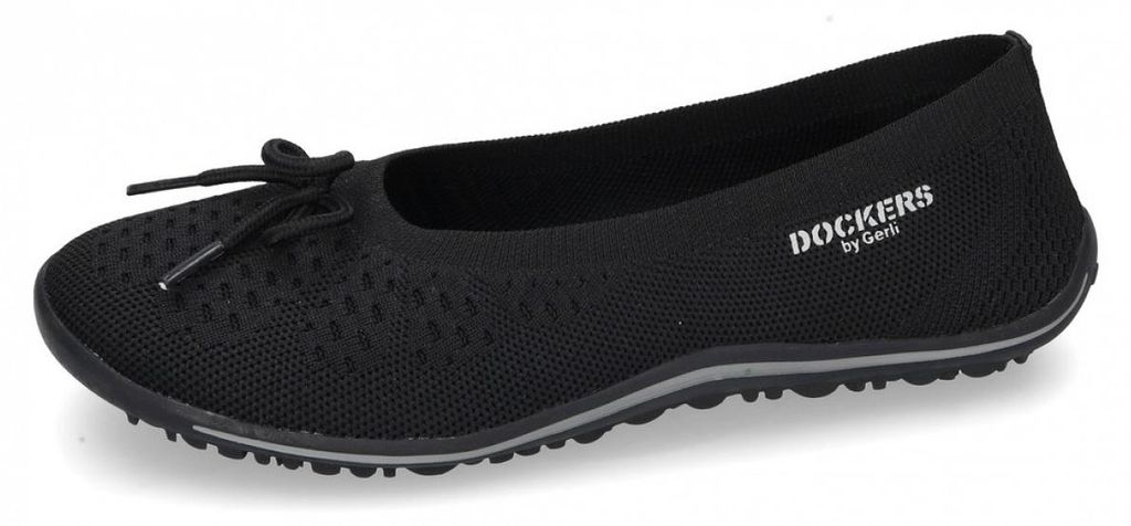Dockers by Gerli scarpe a piedi nudi nere Immagine del prodotto 