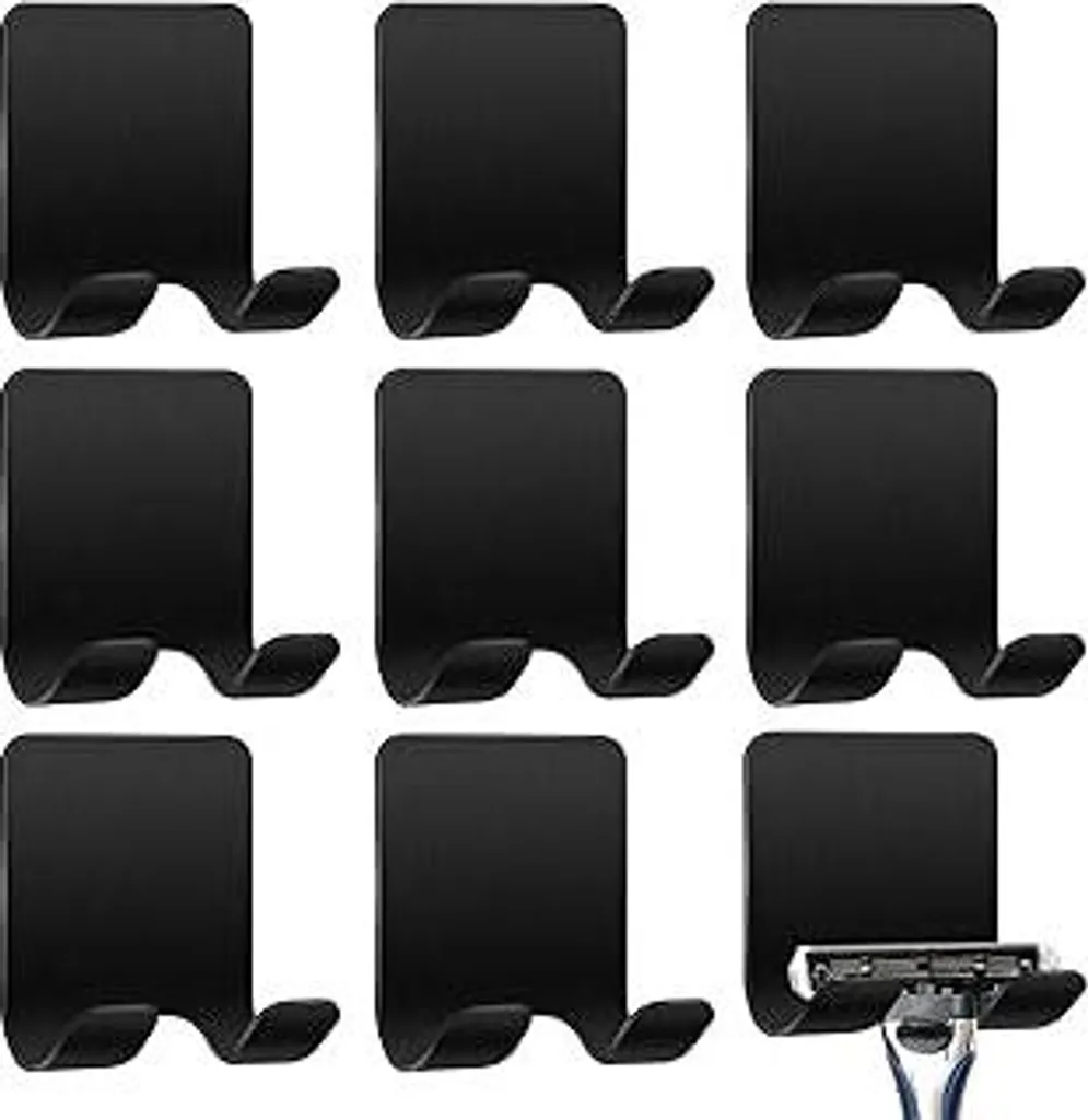 Supporto Rasoio Doccia MmotZsb 8 Pezzi - Ganci Bagno Autoadesivi
