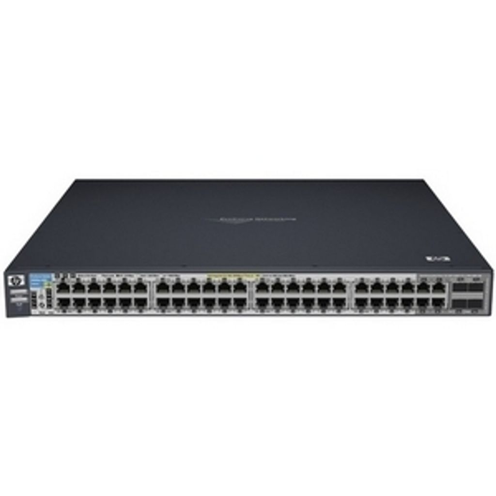HPE ProCurve 3500-48G-PoE yl, Managed, Vollduplex, Power over Ethernet (PoE), Rack-Einbau