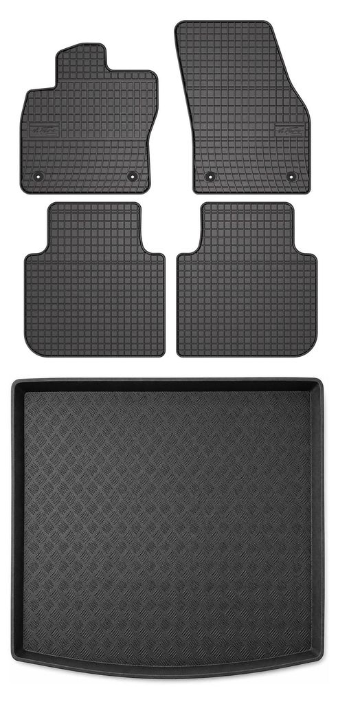 Tapis en caoutchouc + bac de coffre pour Seat Tarraco Image du produit 