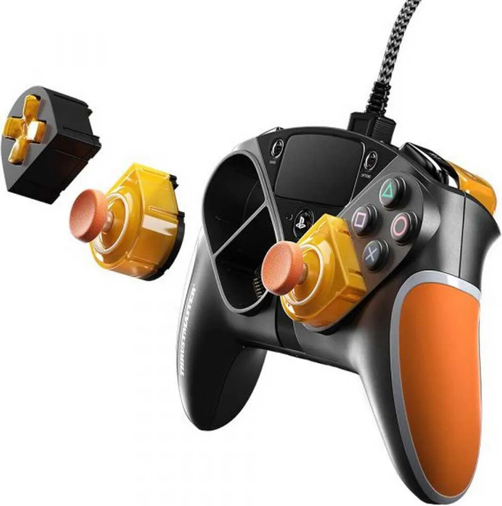Look Unique eSwap X : Pack Modules LED Orange Crystal pour Manette Xbox