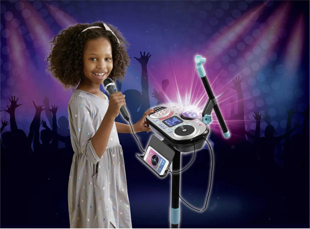 Kidi Super Star DJ Studio Noir VTech avec Fonction Magic Voice et Mixage - 6