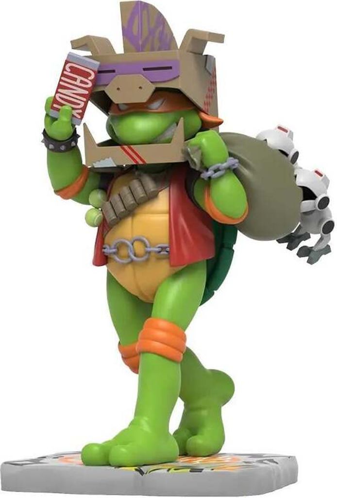 Mighty Jaxx Turtles Michelangelo Figur Halloween 5,2 cm