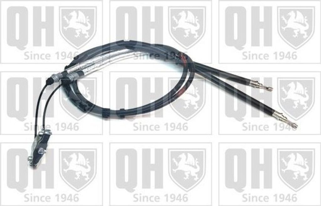 QUINTON HAZELL Handbremsseil Seilzug Feststellbremse für OPEL Corsa D Schrägheck (S07) Hinten BC4011