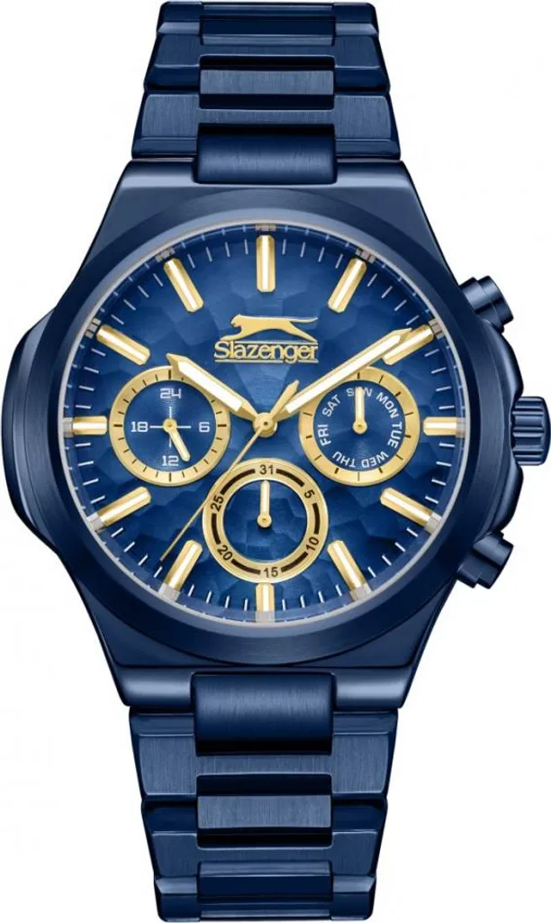 Montre Homme Slazenger SL.09.2364.2.04 Bleu Marine avec Bracelet Cuir
