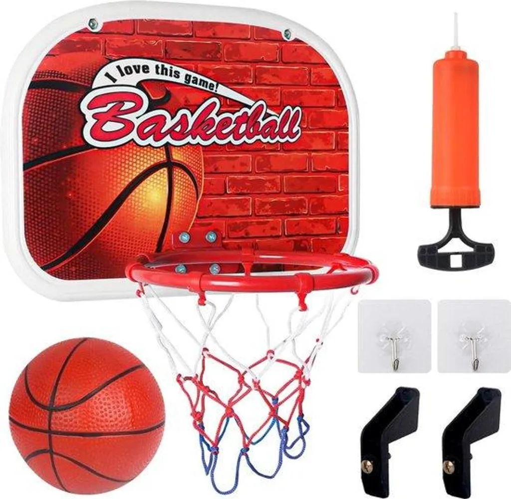 Ballon Basketball Anti-Dégonflage Haute Durabilité pour Terrains Durs