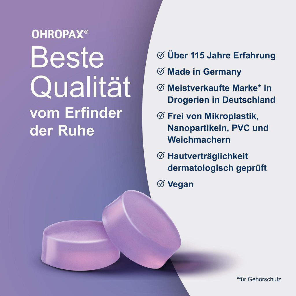 OHROPAX® 2791412 OHROPAX® Gute Nacht Ohrstöpsel 23 dB Obrázok produktu 