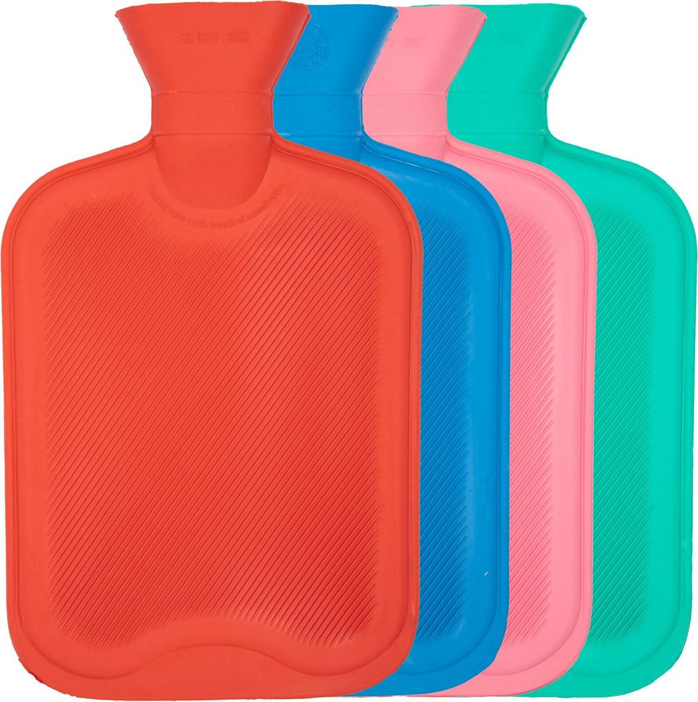 Wärmflasche 2Liter Gummi 2L Wärmekissen Bettflasche Produktbild