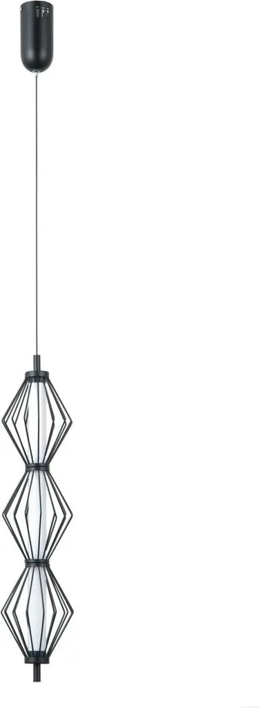 Lampada a sospensione LED 15W SEVIL PND-34403-3V-BK Italux