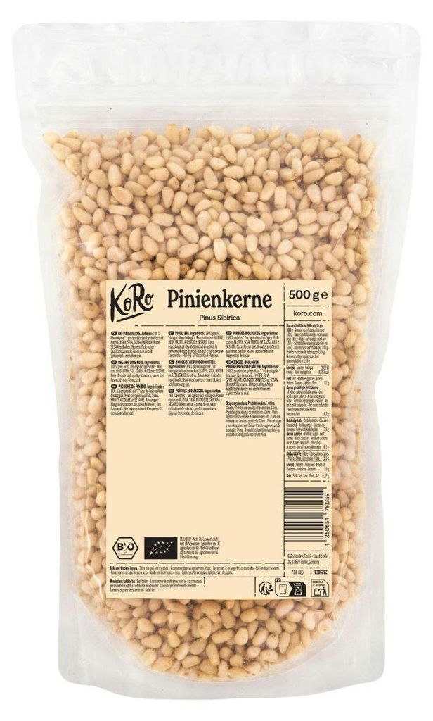 KoRo I  Pinienkerne 500 g Produktbild 