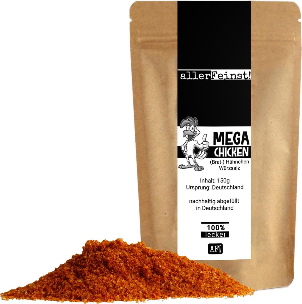 Premium Brathähnchen Gewürz - Mega Chicken - köstliches Produktbild 