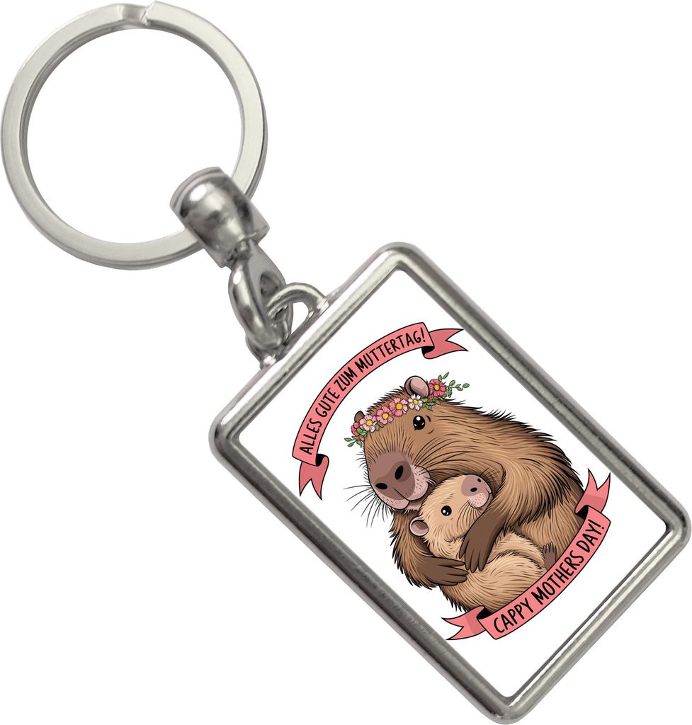 Capybara - Alles Gute zum Muttertag Schlüsselanhänger