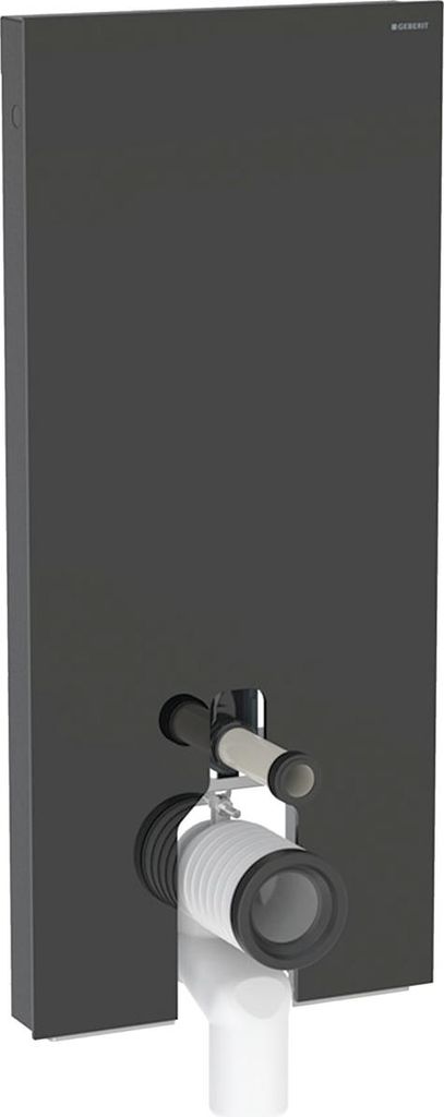 Geberit Monolith PLUS Sanitärmodul für Stand-WC, 114cm, Wasseranschluss hinten mittig, mit Anschlussbogen, 131.233.SJ.7