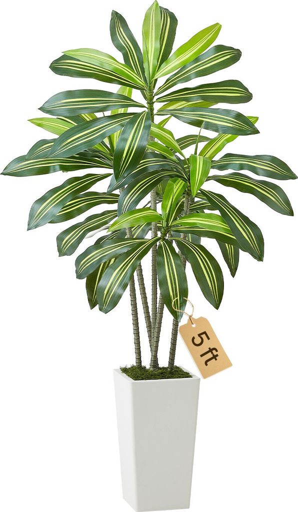 VEVOR Künstlicher Dracaena-Baum, 1,52 m, Drachenbaum, Produktbild 