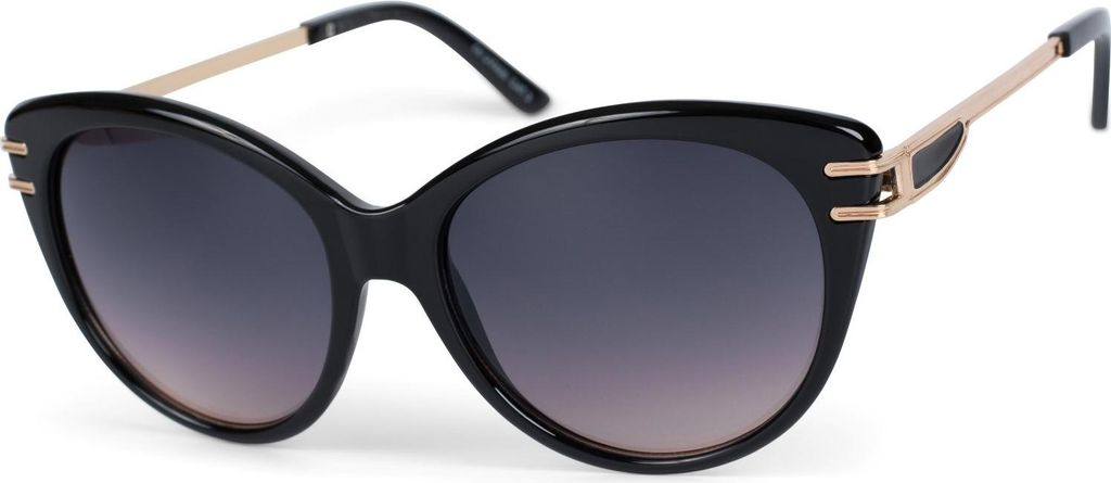 styleBREAKER Damen Sonnenbrille Cat-Eye Schmetterling | Oversize mit Metallbügel & UV400 | Elegante Verlaufstönung für Sommer & Autofahren | Ink...