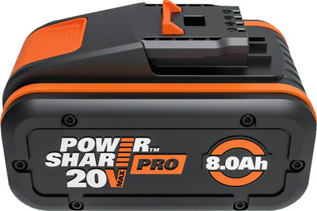 Batterie Worx WA3648 20V 8Ah idéale pour travaux de jardinage intensifs
