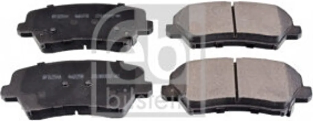 Garnitures de frein FEBI 116264 silencieuses et durables pour i30 PD