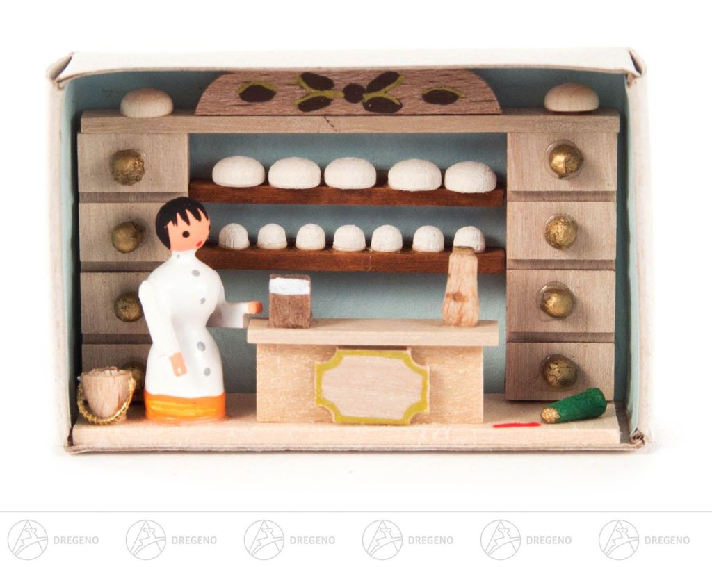 Miniatur Zündholzschachtel Apotheke  Breite x Höhe ca 5,5 Produktbild 