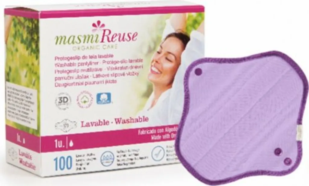 Salvaslip Lavabile in Tessuto Masmi Masmi Bio Cotonelogico Masmi 1pz