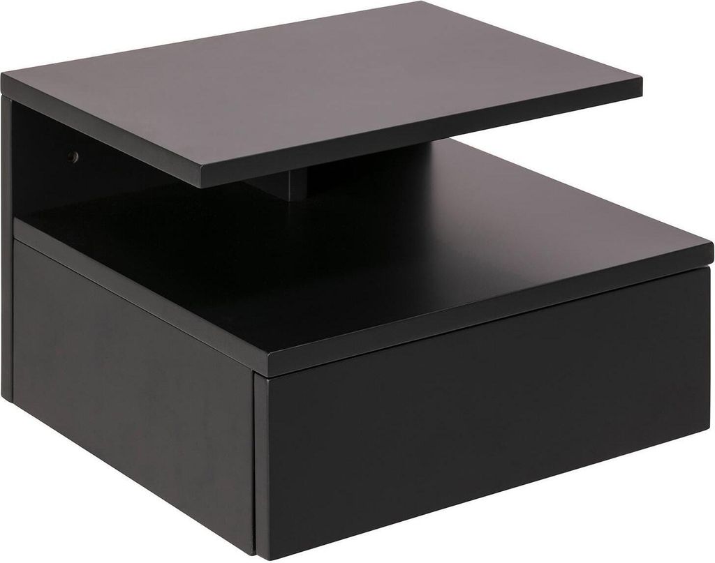 Nachttisch Nachtkonsole Nachtkommode Nachtkästchen Konsolentisch Randers I Dunkelgrau