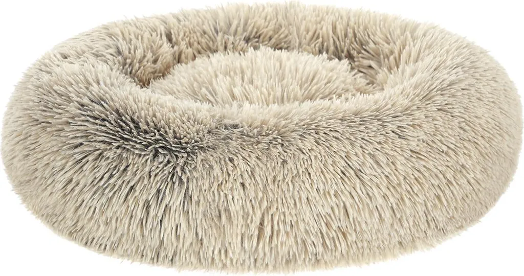 Fini les poils partout avec ce lit pour chien kaki facile à nettoyer