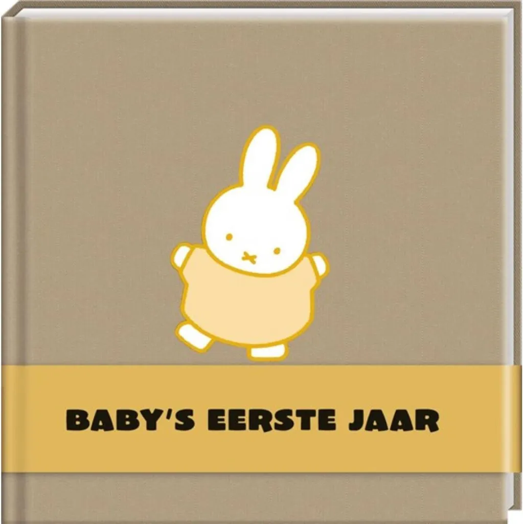 Livre de bord Miffy Babys erstes Jahr format rigide avec 48 pages souvenir