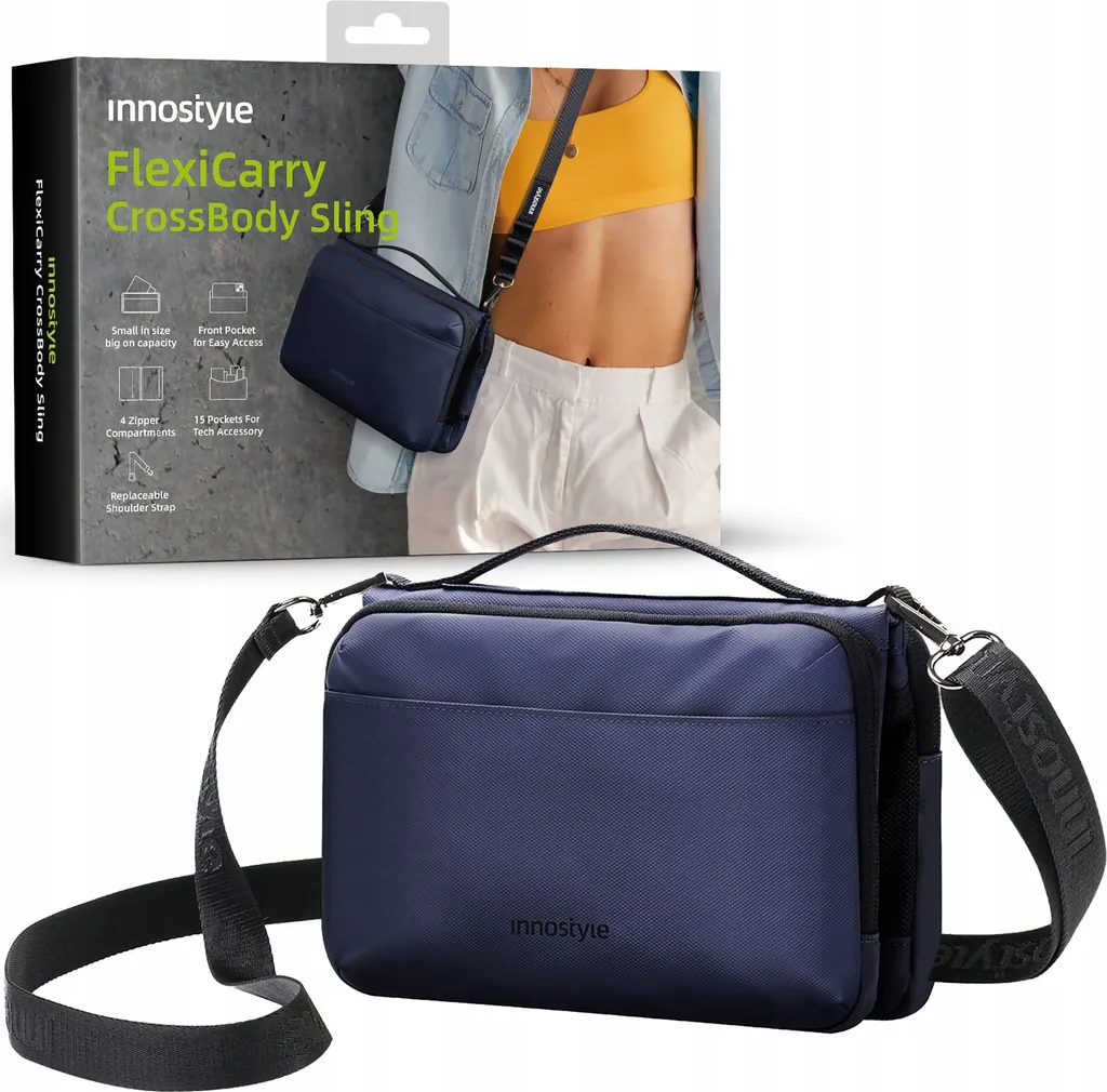 Innostyle tracolla Bustina Borsa impermeabile grande 2L Flexicarry