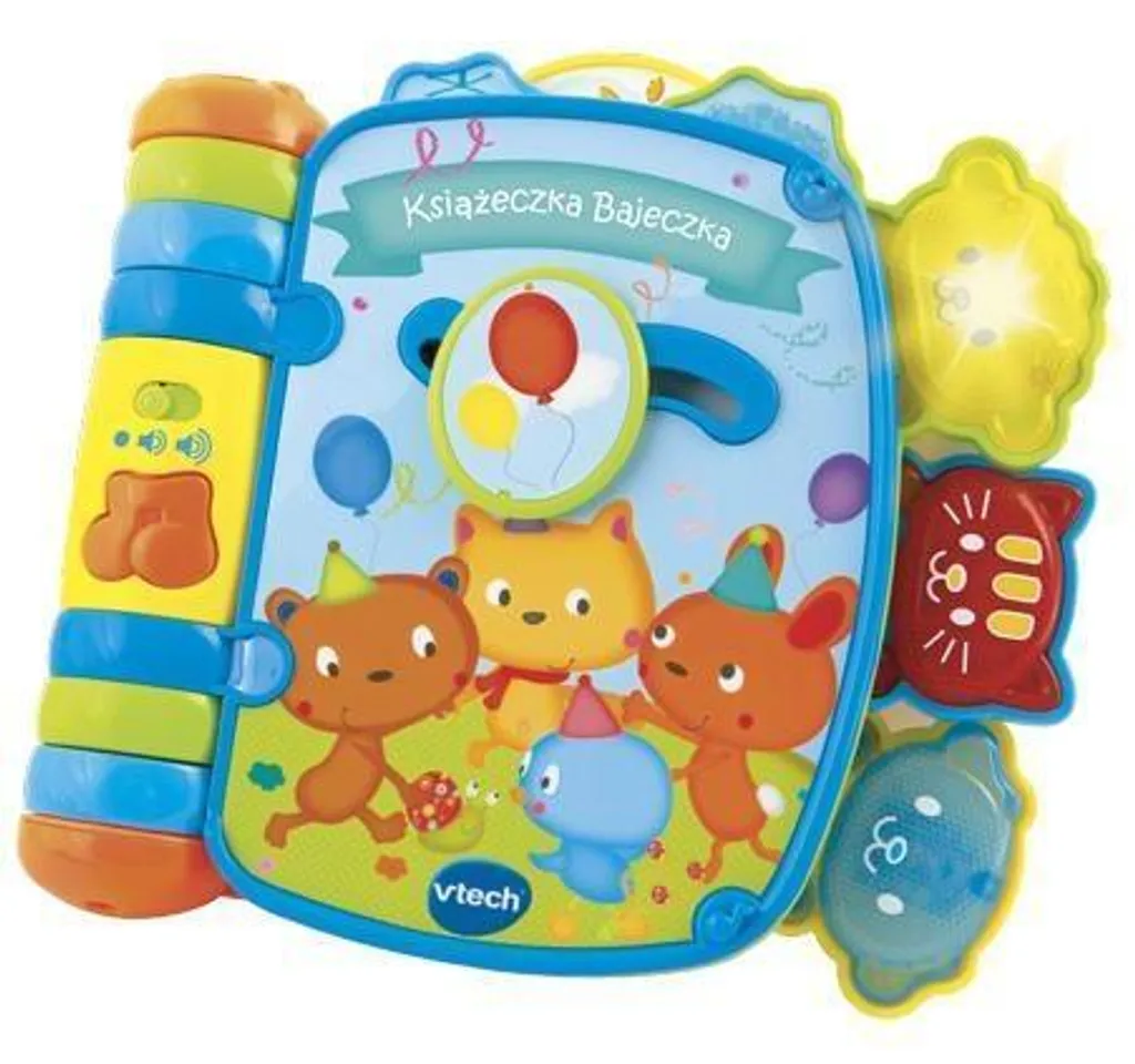 Livre de contes de fées VTECH robuste pour occuper bébé sans écran