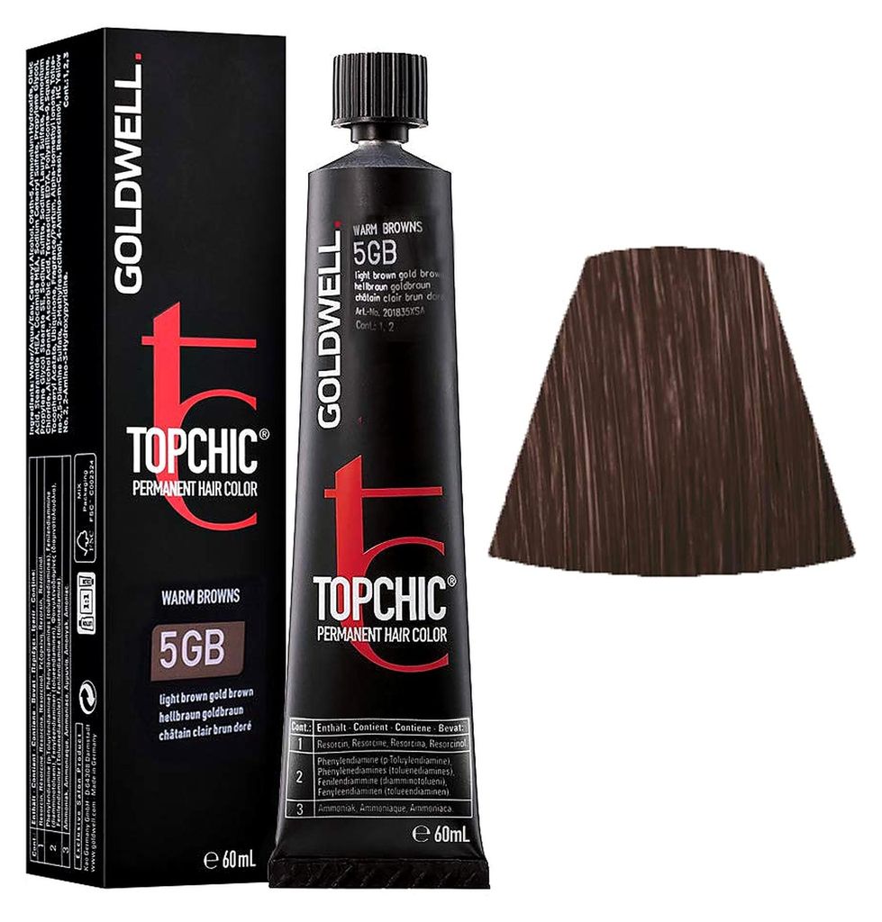 Goldwell Topchic Tube 5GB Light Brown Golden Brown 60ml Immagine del prodotto 