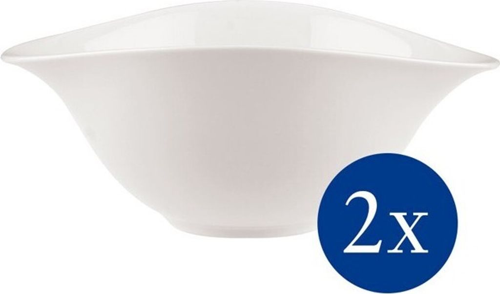 A white ceramic bowl is shown against a white background.
