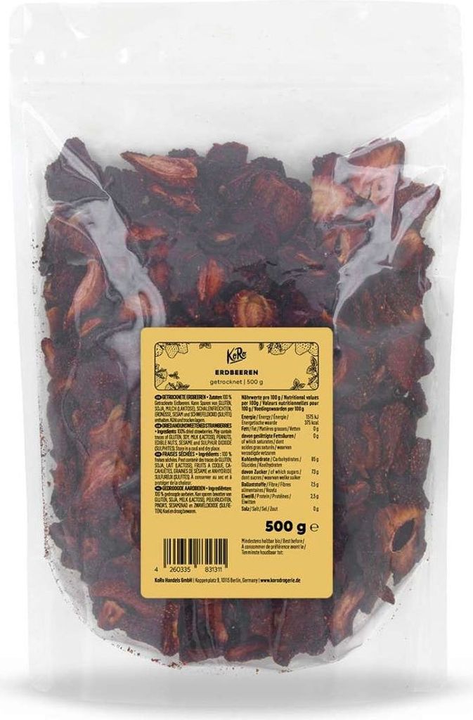 KoRo I Getrocknete Erdbeeren 500 g