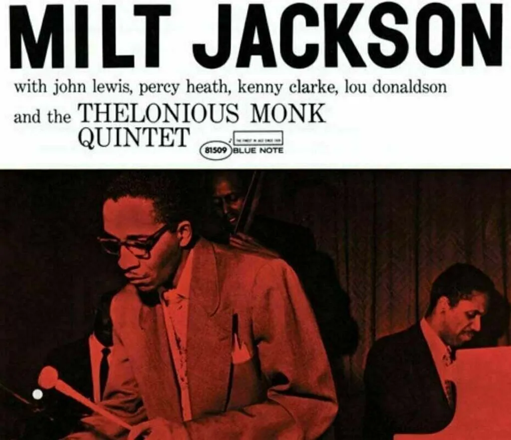 Milt Jackson avec Thelonious Monk Quintet LP Vinyle Jazz Original