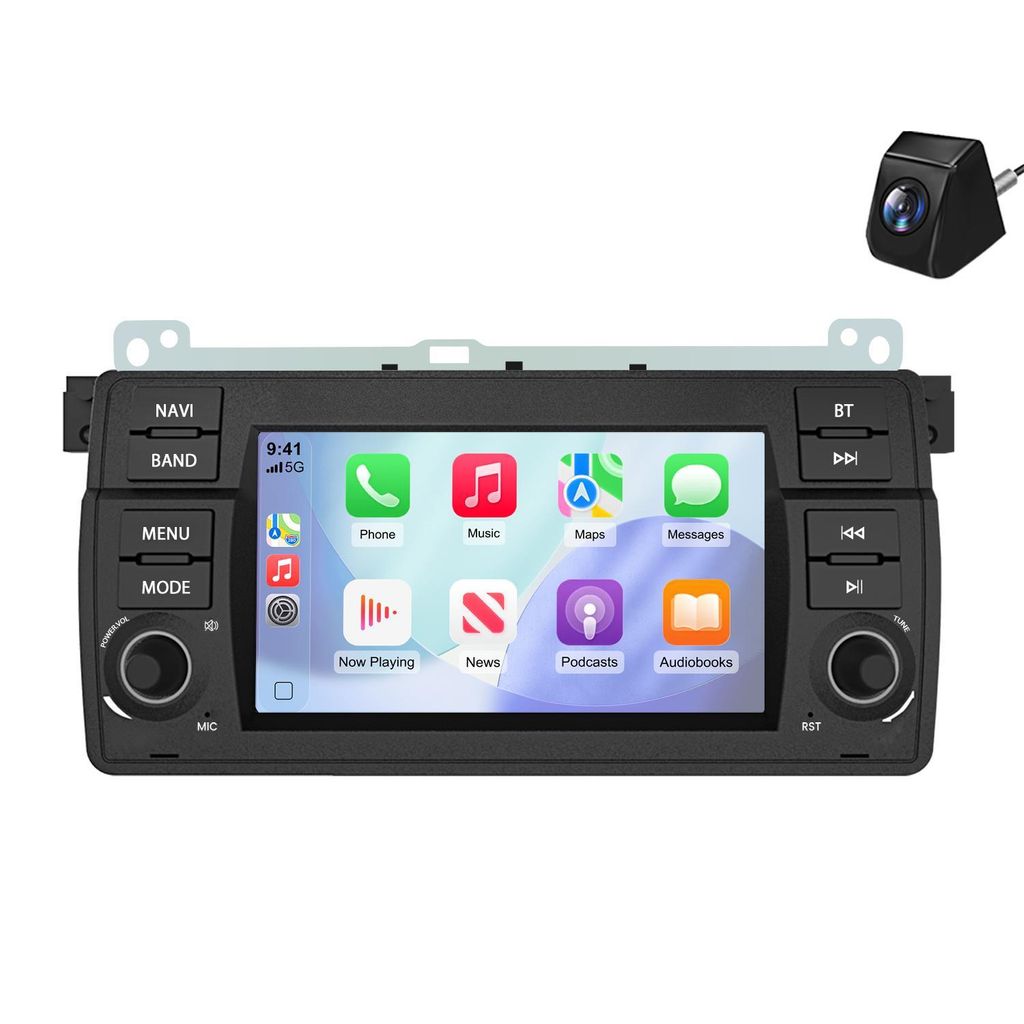 7'' Radio Samochodowe Android dla BMW serii 3 E46 1998–2006 Zdjęcie produktu 