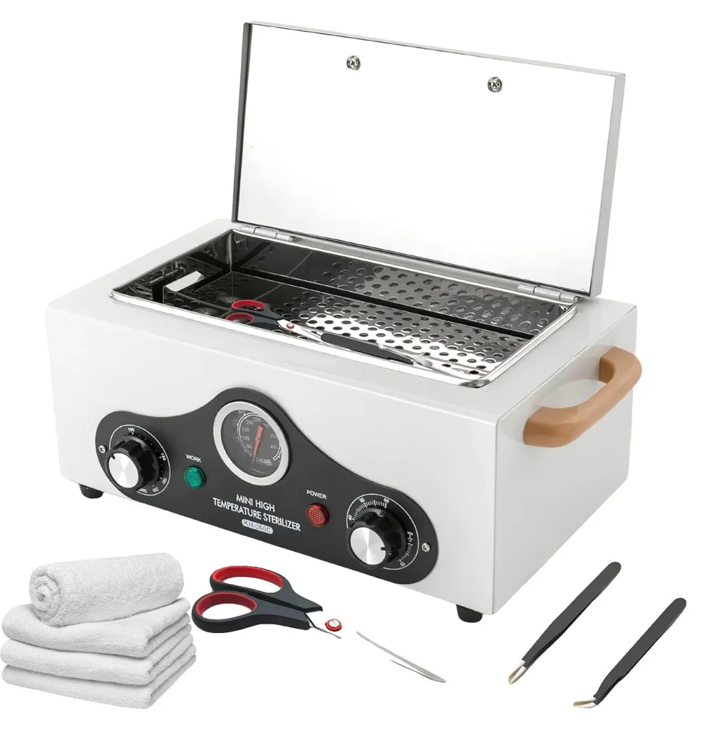 Stérilisateur d'outils pour salon de coiffure et tatouage 300°C 220V Pro