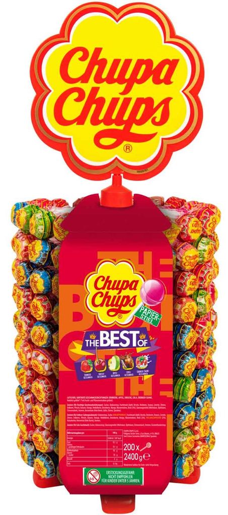 Ruota di lecca-lecca Chupa Chups, lecca-lecca, lecca-lecca, Immagine del prodotto 