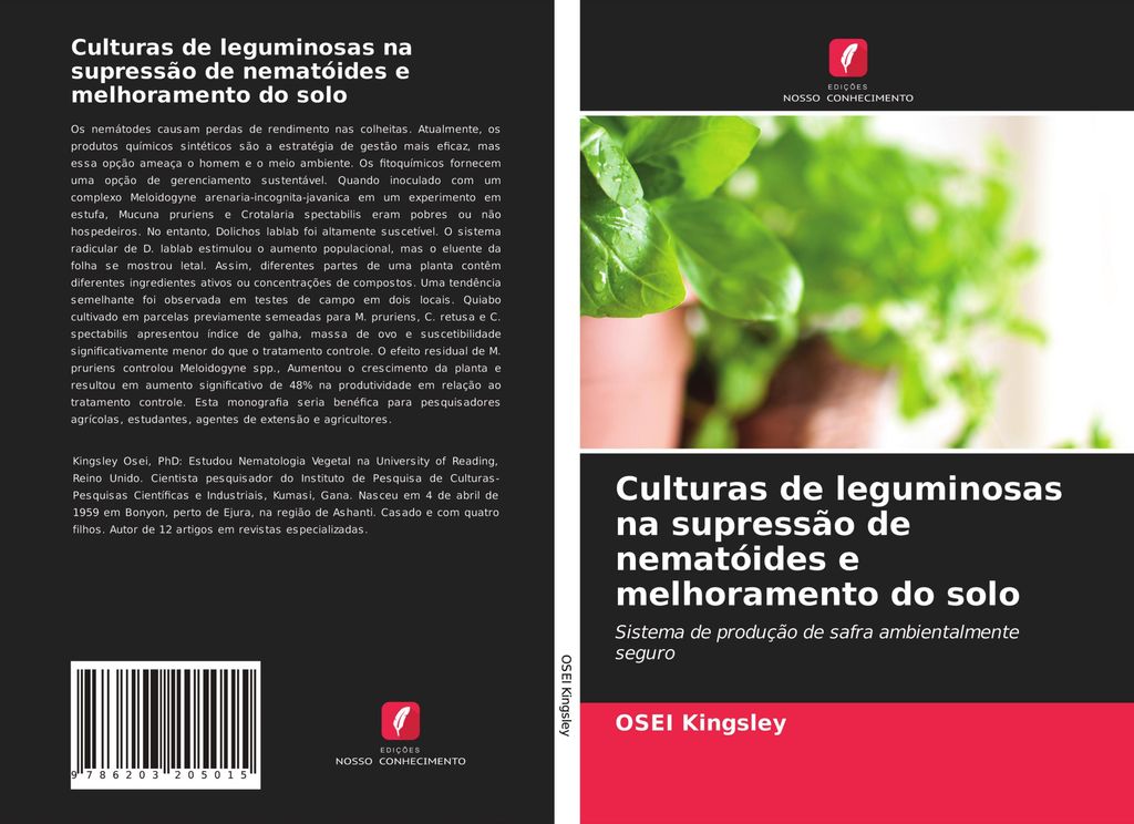 Culturas de leguminosas na supressão de nematóides e melhoramento do solo