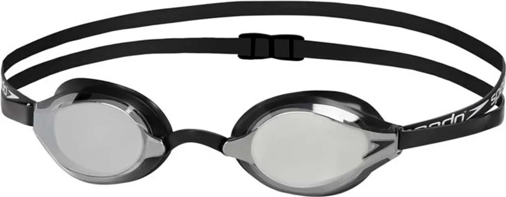 Lunettes Speedo Speedsocket 2 Mirror Noir avec Verres Anti-Buée