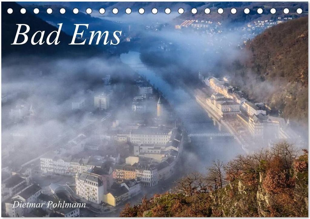 Bad Ems (Tischkalender 2026 DIN A5 quer), CALVENDO Monatskalender