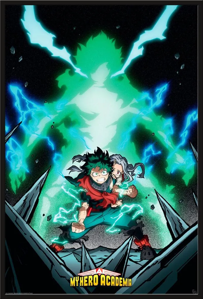 Affiche My Hero Academia sous Cadre Shinsuke : Protégez votre Poster MHA