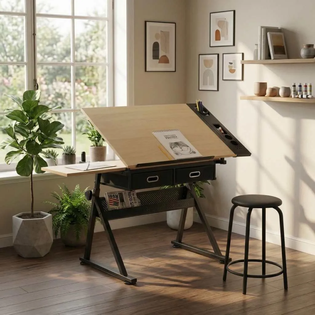 Table de dessin ergonomique Zimilo pour éviter le mal de dos - 3