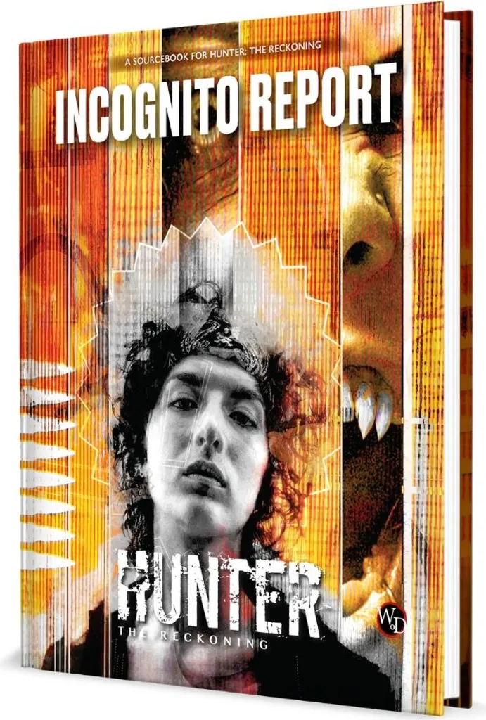 Livre de Jeu de Rôle Hunter The Reckoning 5e Rapport incognito ENG
