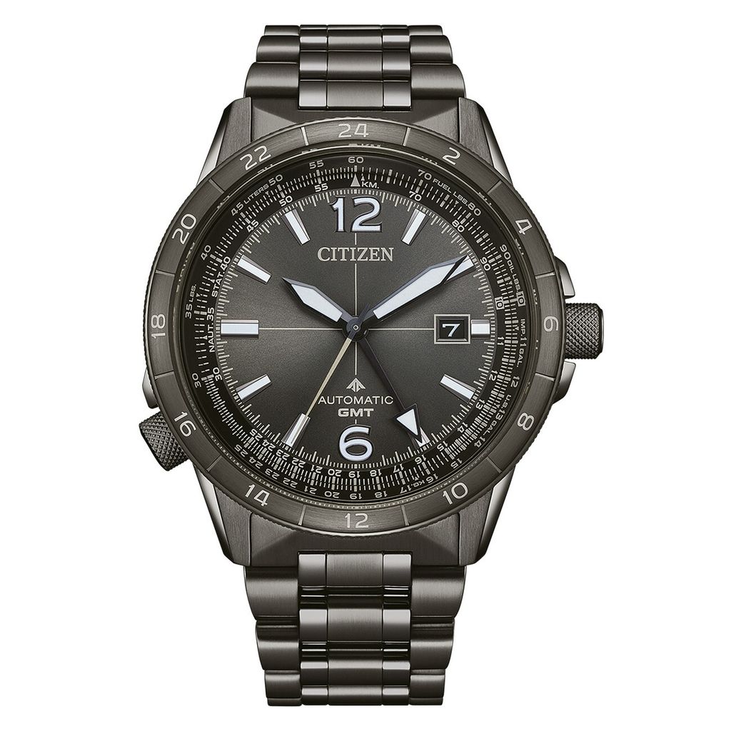 Citizen NB6045-51H Herrenuhr Automatik GMT 44,5 mm 20ATM Produktbild 