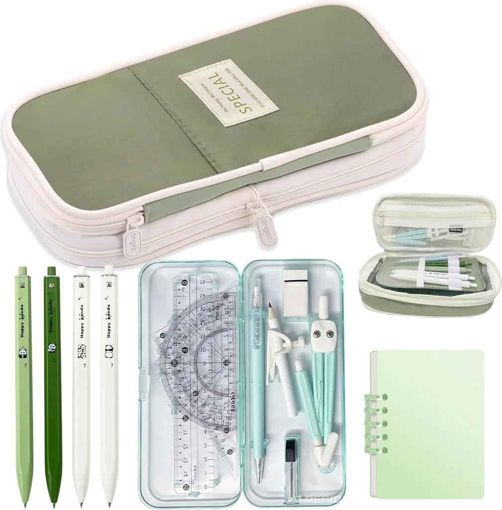 Set de fournitures scolaires complet pour ne plus rien oublier en classe