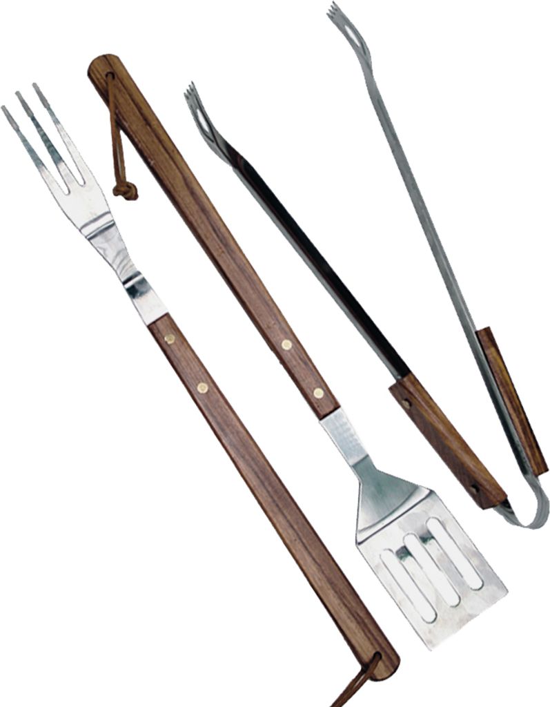 Grillbesteck Set Mit Grillzange Grillgabel Grillwender Produktbild 