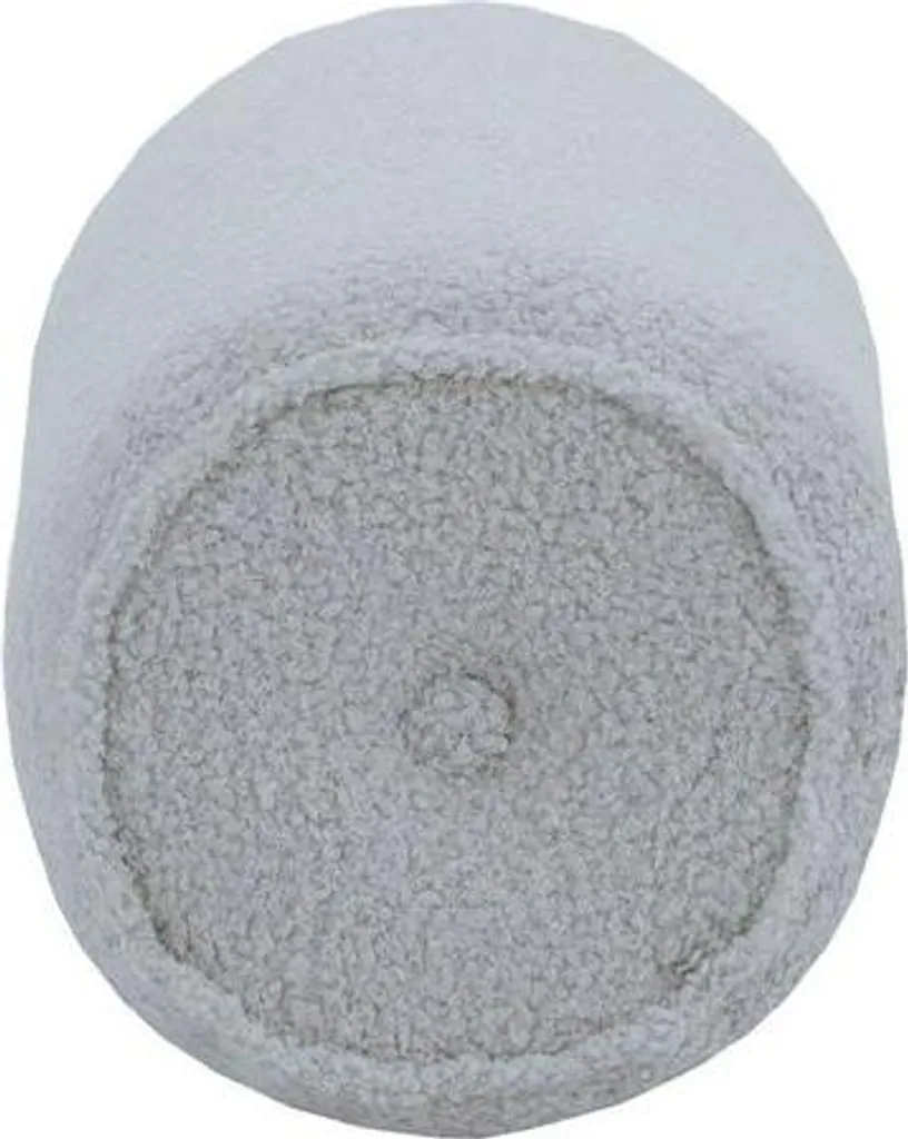 Polochon de canapé Teddy slate : coussin cylindrique gris anthracite - 2