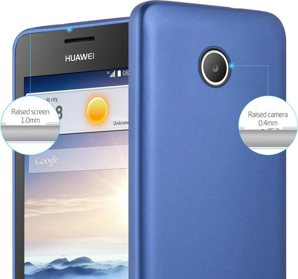 Cadorabo Custodia Per Huawei Y3 / Y3C / Y330 / Y331 / Y360 Book Cover Huawei Ascend Y330 Huawei Ascend Y360  54215461
